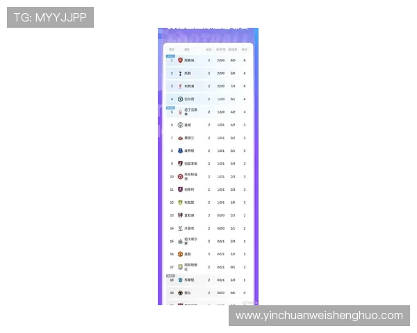 英超球队最新排名大揭秘 谁是当前的领跑者